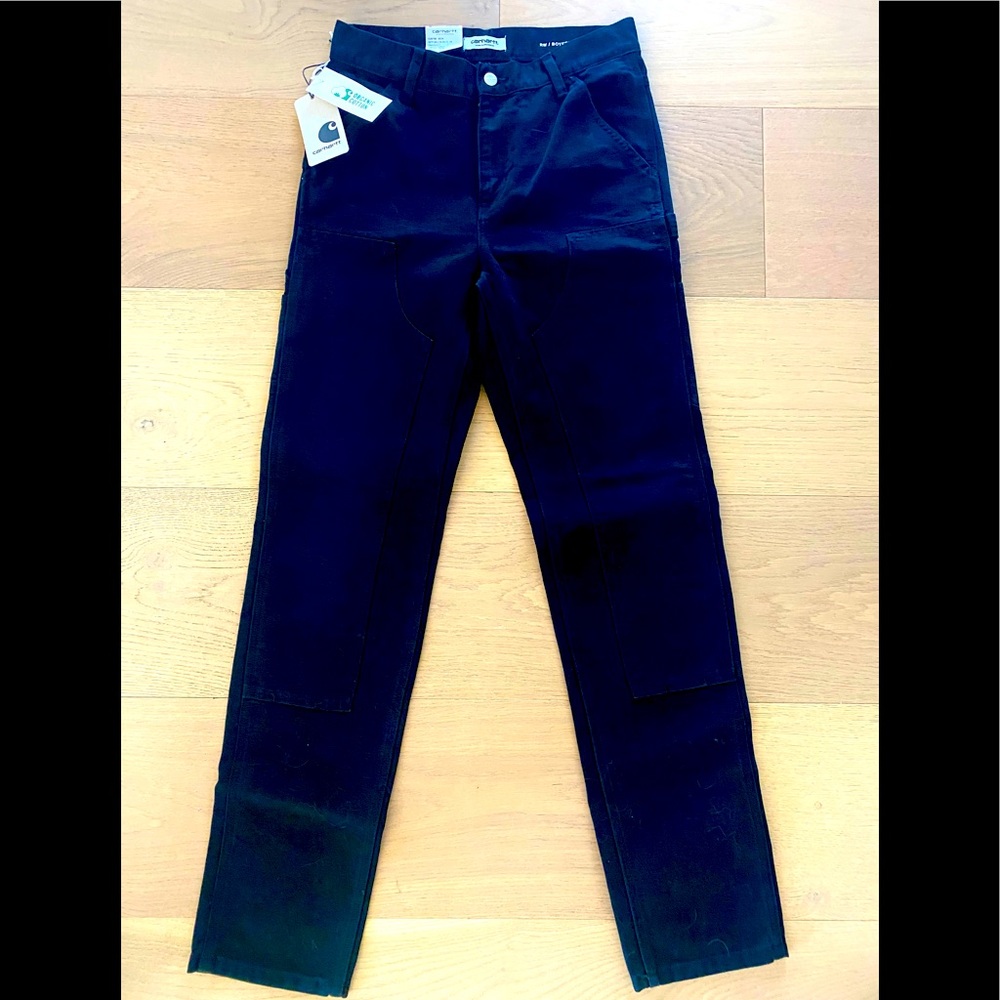 Carhart Miggy Doible Knee Pant Ages Canvas Black